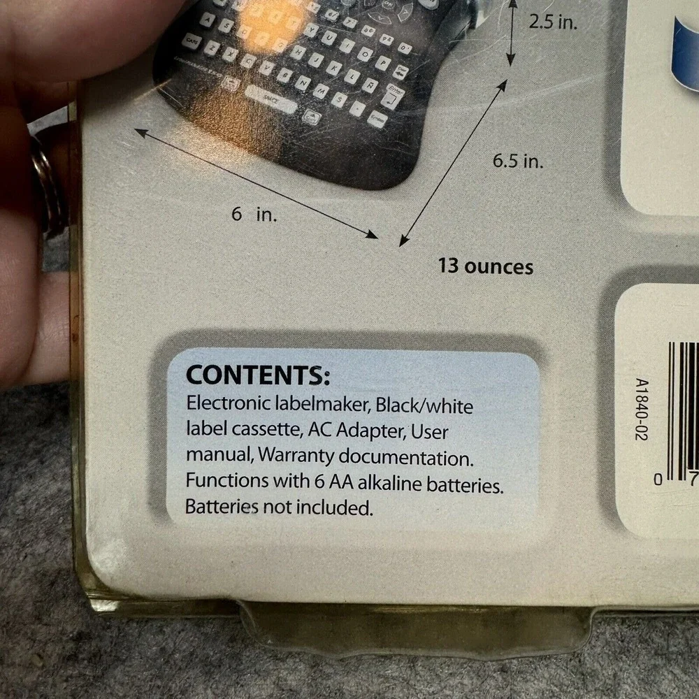 DYMO Label Maker LM150 Kit Casette‎ Professional Labelmaker D1 System